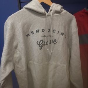 Champion Reverse Weave Grey Hoodie Size M